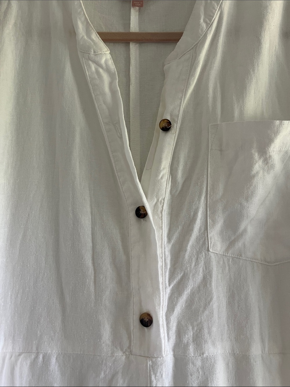 Show Me Your Mumu White Cotton Romper - Picture 3 of 6